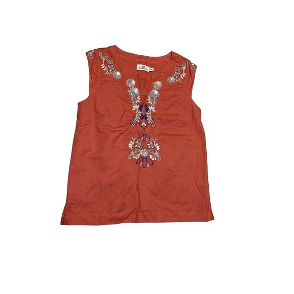 vineyard vines coral top EUC size XXS - Picture 1 of 8